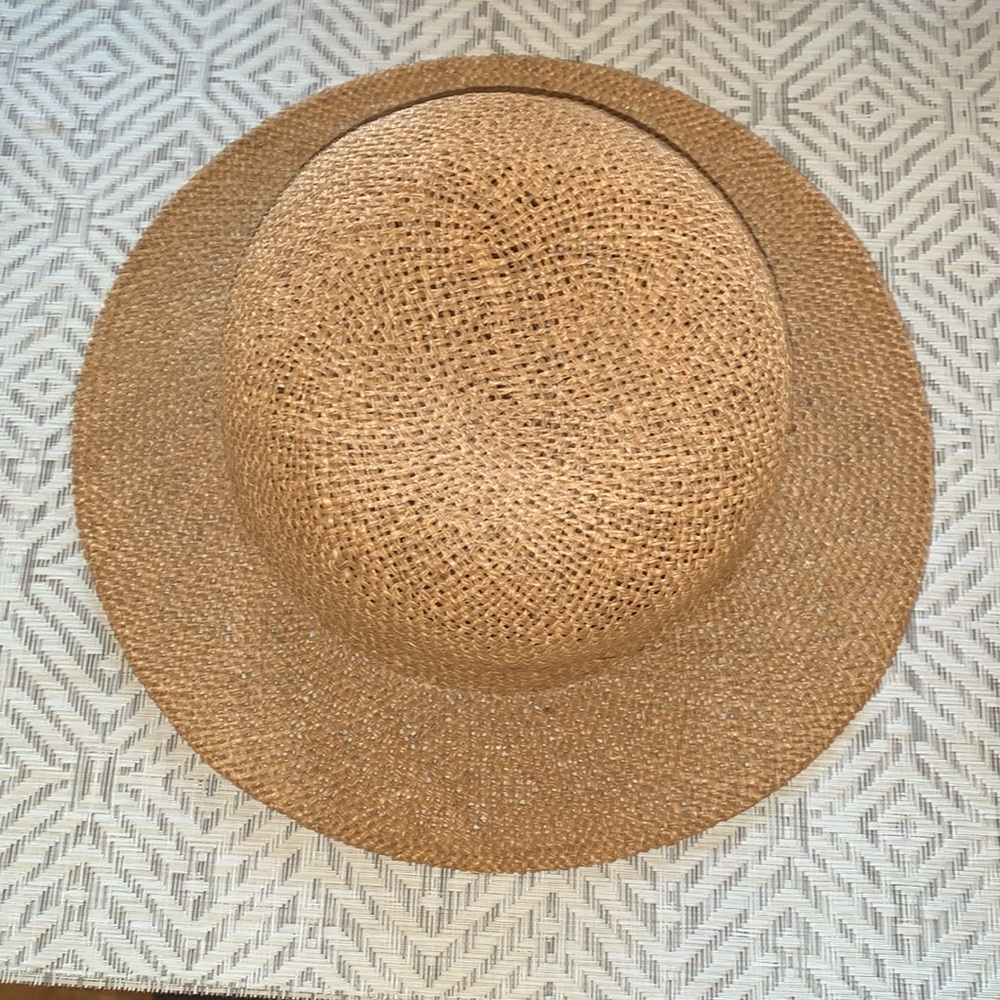 Frank Olive Vintage 60s 70s Straw Sun Hat